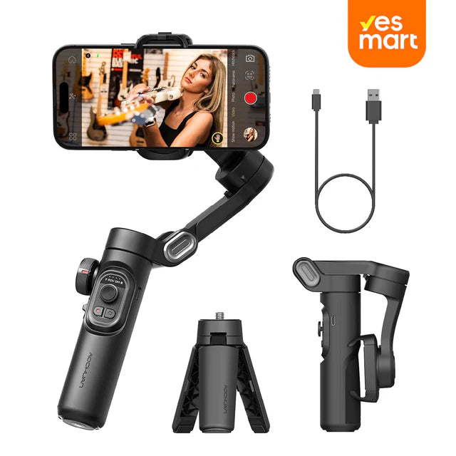 Tripie Universal con Soporte Estabilizador para Teléfono Móvil
