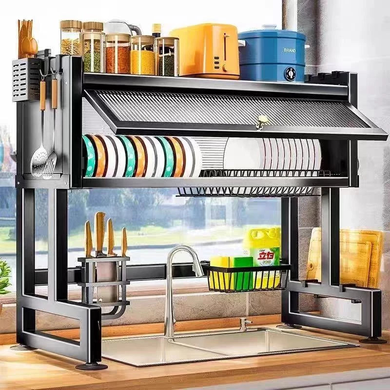 Estante de Cocina 2 en 1 | Escurridor 2 Niveles